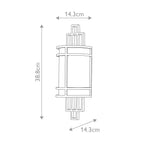 FE-FUSION1 Fusion 1 Light Wall Light Grecian Bronze