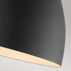 FE-JOAN1-MB Joan 1 Light Wall Light Midnight Black / Burnished Brass
