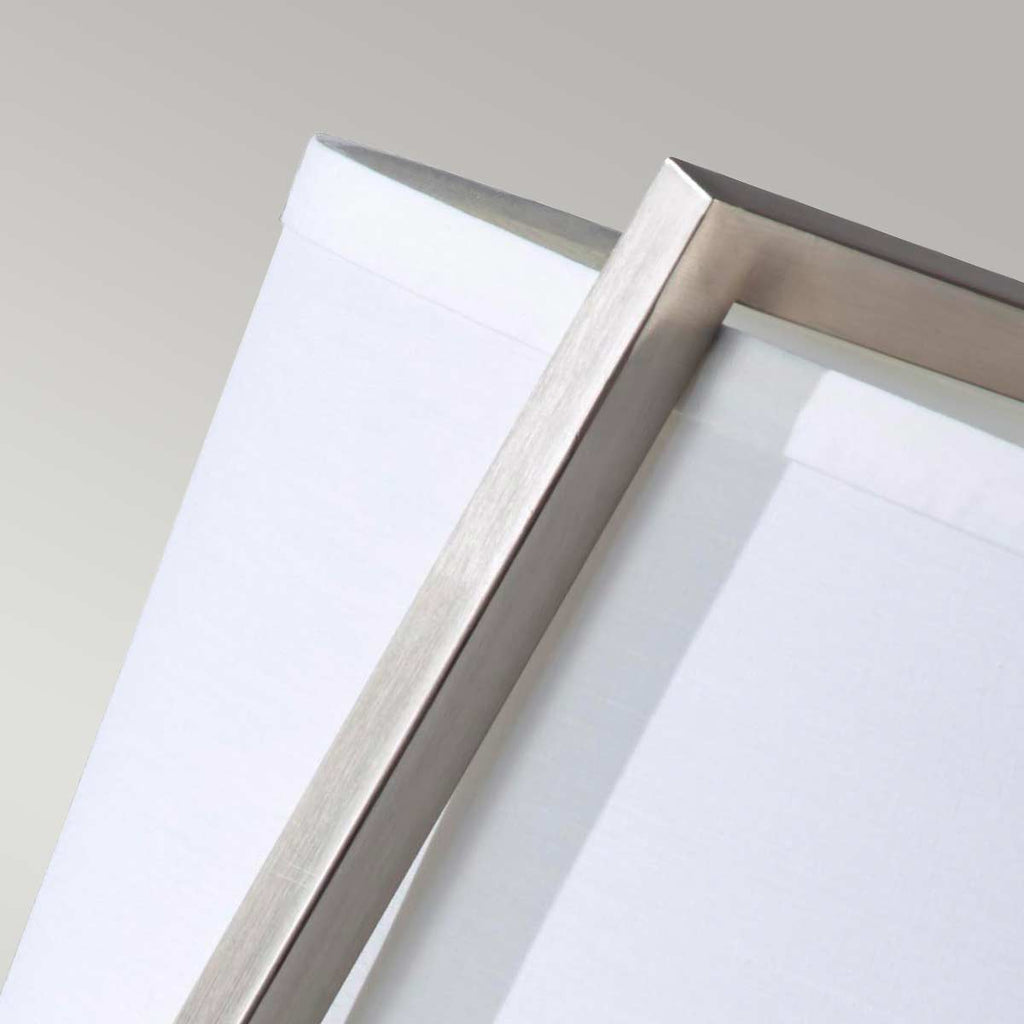 FE-LEX-TL-BS Lex 1 Light Table Lamp - Brushed Steel Brushed Steel