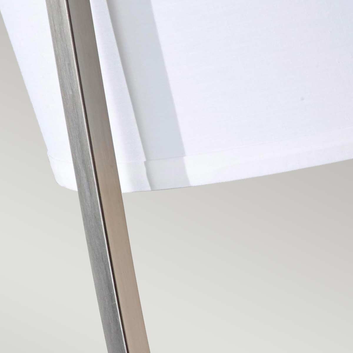 FE-LEX-TL-BS Lex 1 Light Table Lamp - Brushed Steel Brushed Steel