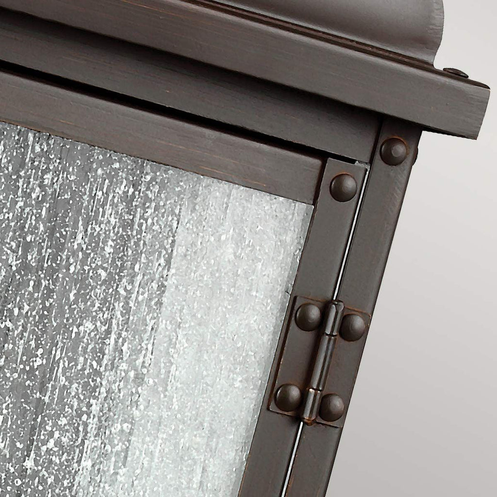 FE-PEDIMENT-M Pediment 2 Light Medium  Outdoor Wall Lantern Dark Aged Copper