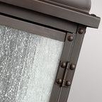 FE-PEDIMENT-M Pediment 2 Light Medium  Outdoor Wall Lantern Dark Aged Copper