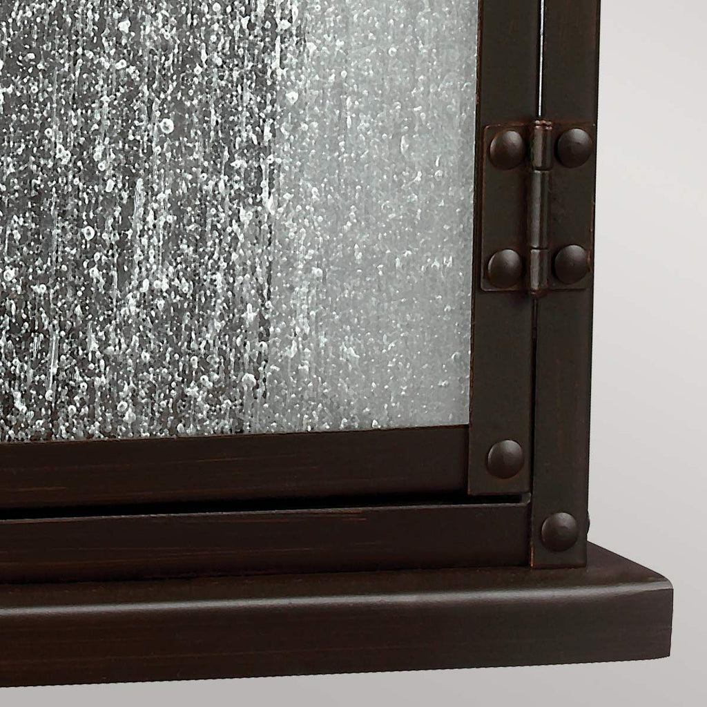 FE-PEDIMENT-M Pediment 2 Light Medium  Outdoor Wall Lantern Dark Aged Copper