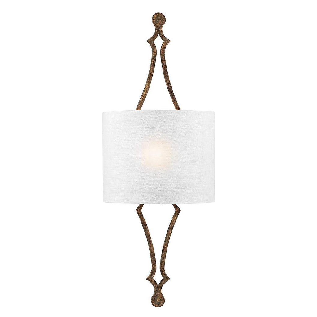 FE-TILLING1-DSGL Tilling 1 Light Wall Light Distressed Gold leaf