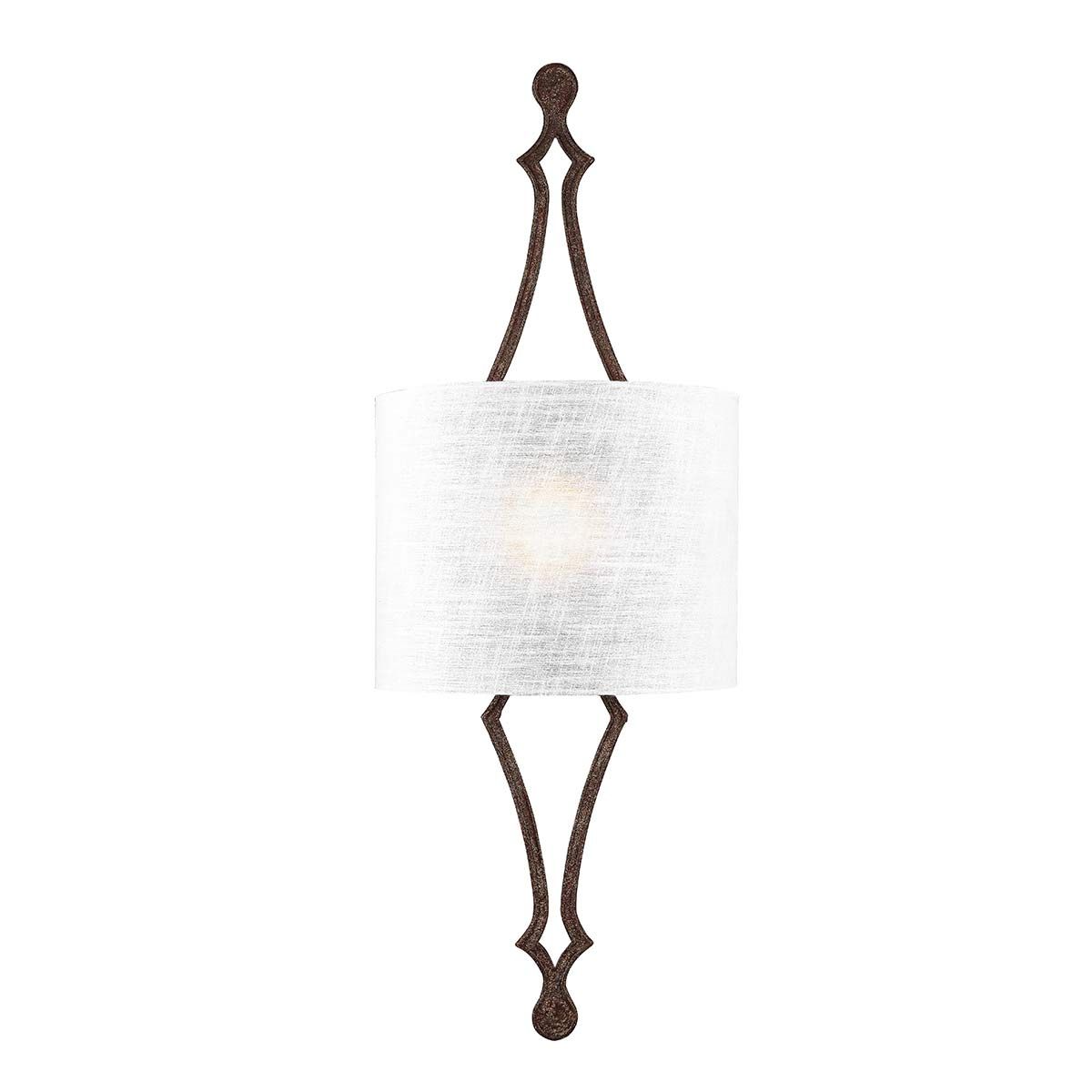 FE-TILLING1-WI Tilling 1 Light Wall Light Weathered Iron