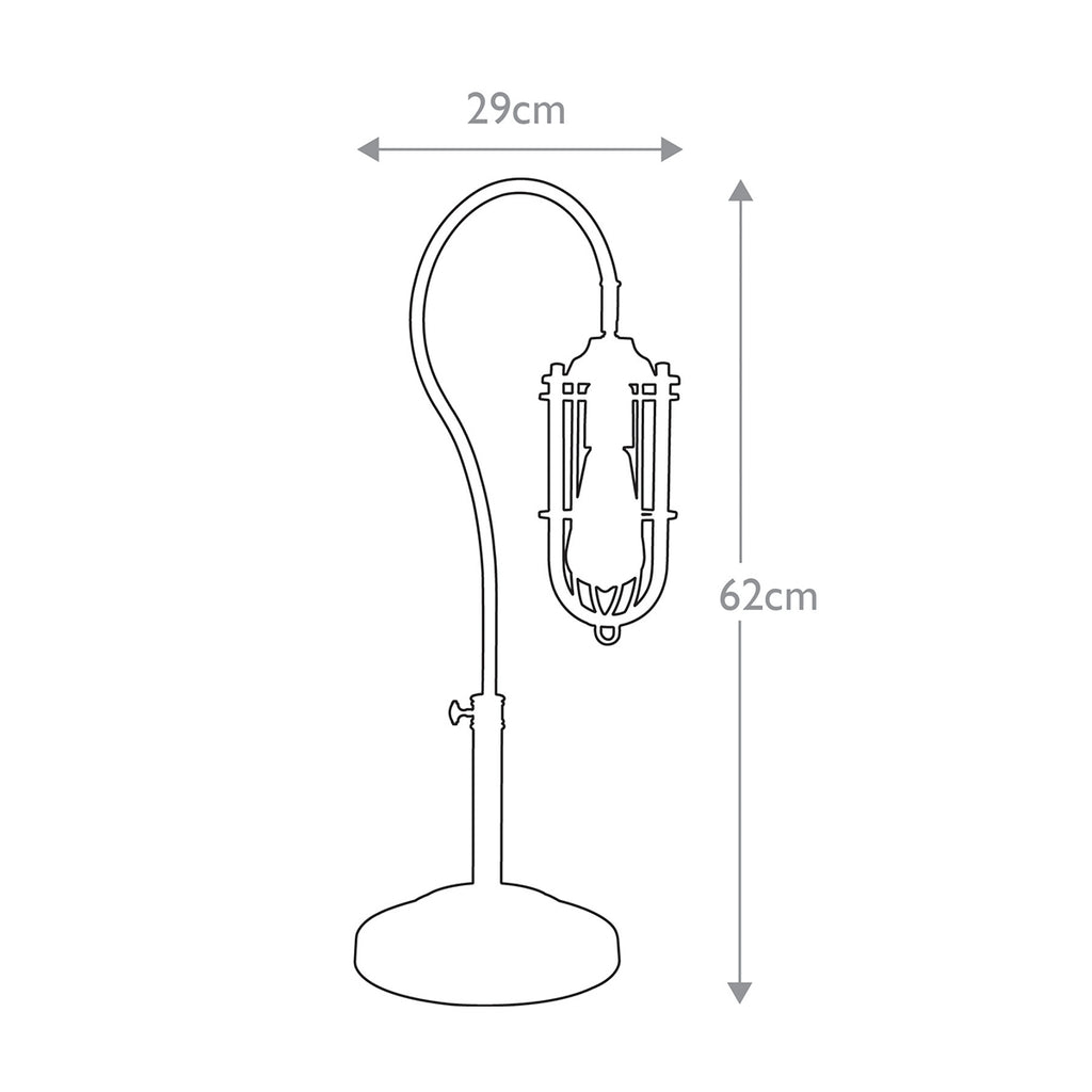 FE-URBANRWL-TL1 Urban Renewal 1 Light Table Lamp  Dark Antique Brass