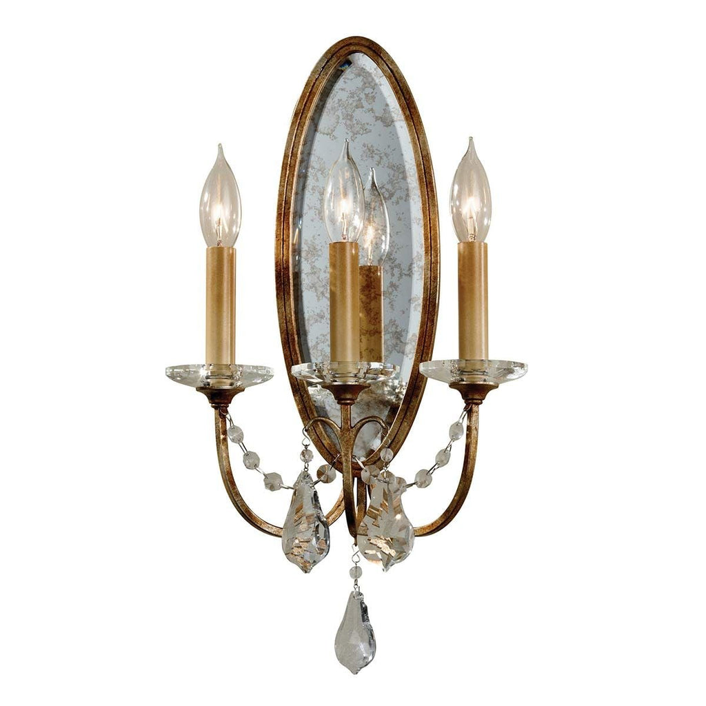 FE-VALENTINA-W3 Valentina 3 Light Wall Light Oxidized Bronze