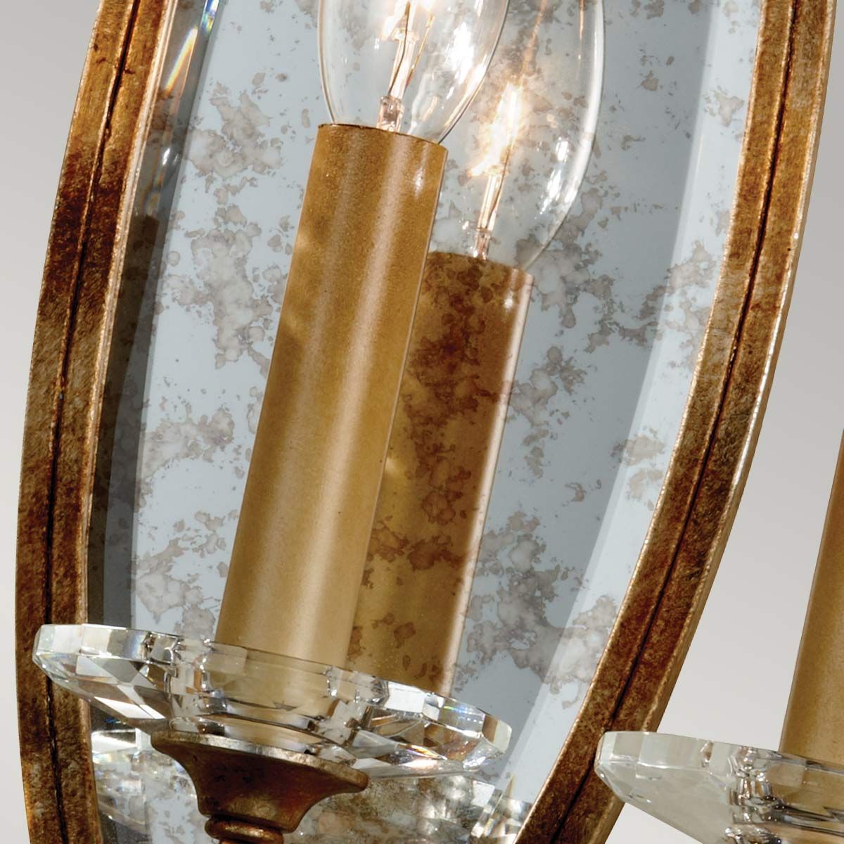 FE-VALENTINA-W3 Valentina 3 Light Wall Light Oxidized Bronze