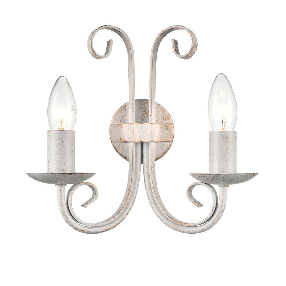 PE7612 Babylon 2 Light Wall Bracket White (S)