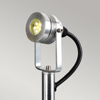 GZCC-SPENNYMOOR-1P Spennymoor 1 x 12V  Outdoor Spotlight and Pole with 1m cable Anodised Aluminium