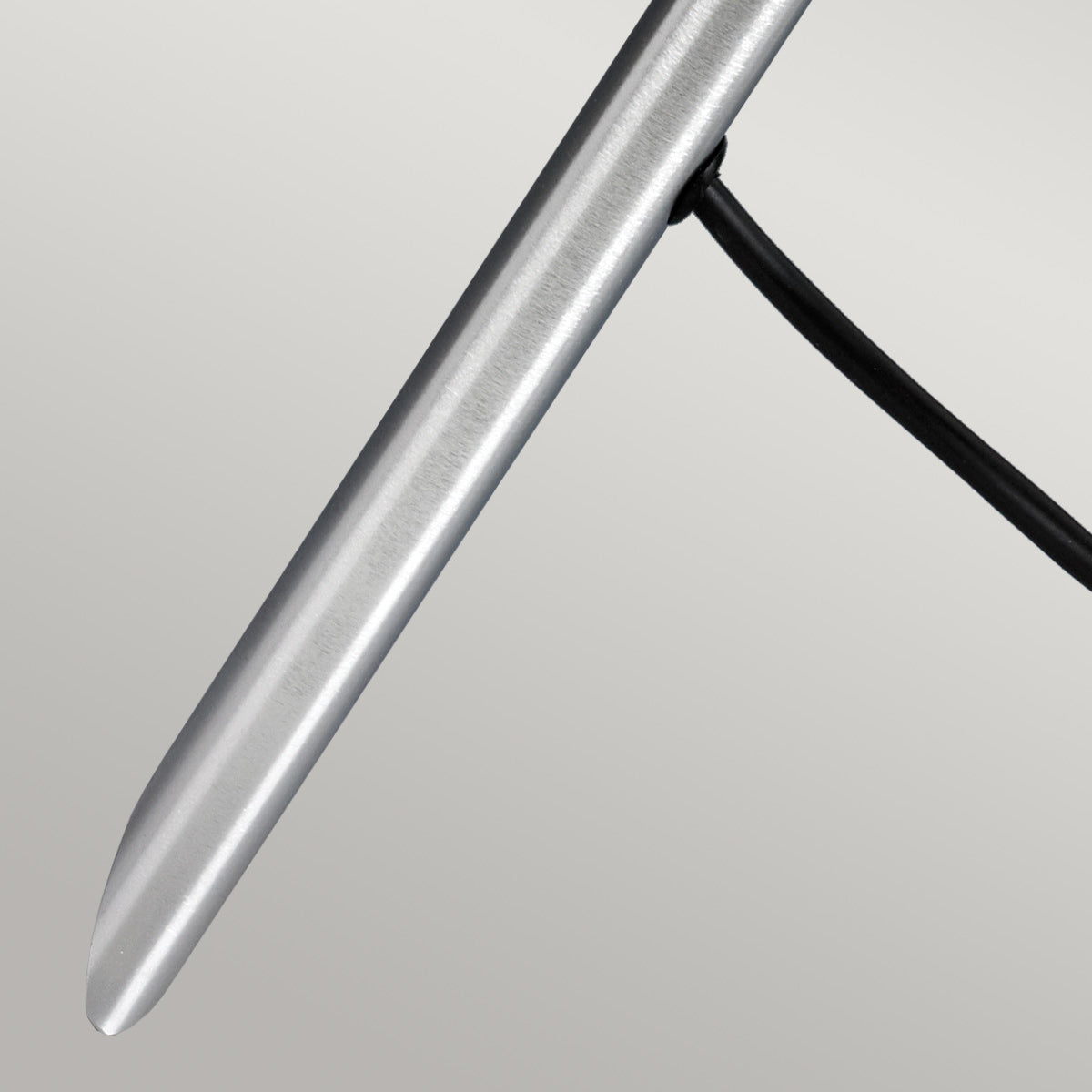 GZCC-SPENNYMOOR-1P Spennymoor 1 x 12V  Outdoor Spotlight and Pole with 1m cable Anodised Aluminium