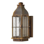 HK-BINGHAM-S Bingham 1 Light Small  Outdoor Wall Lantern  Sienna