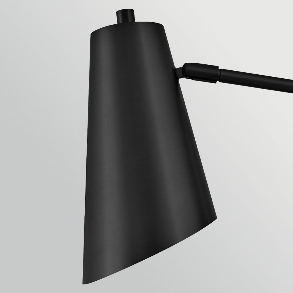 HK-BRAY-1WB-BK Bray 1 Light Wall Light Black