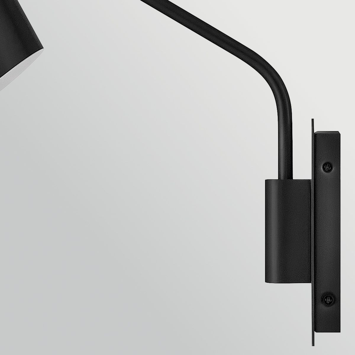 HK-BRAY-1WB-BK Bray 1 Light Wall Light Black