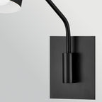 HK-BRAY-1WB-BK Bray 1 Light Wall Light Black