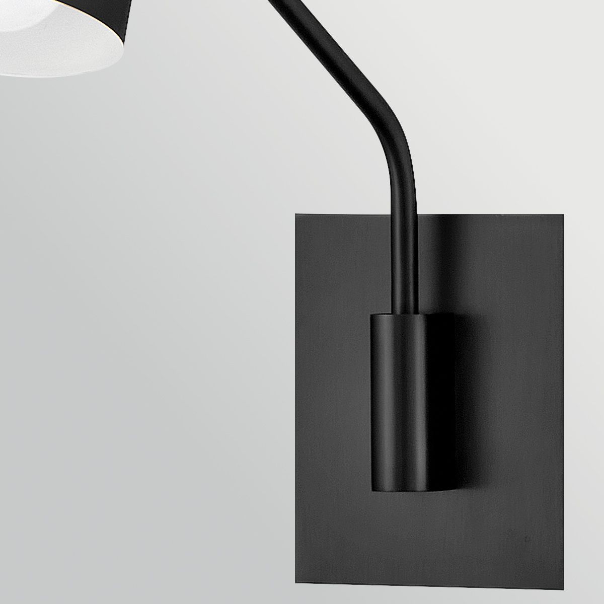 HK-BRAY-1WB-BK Bray 1 Light Wall Light Black