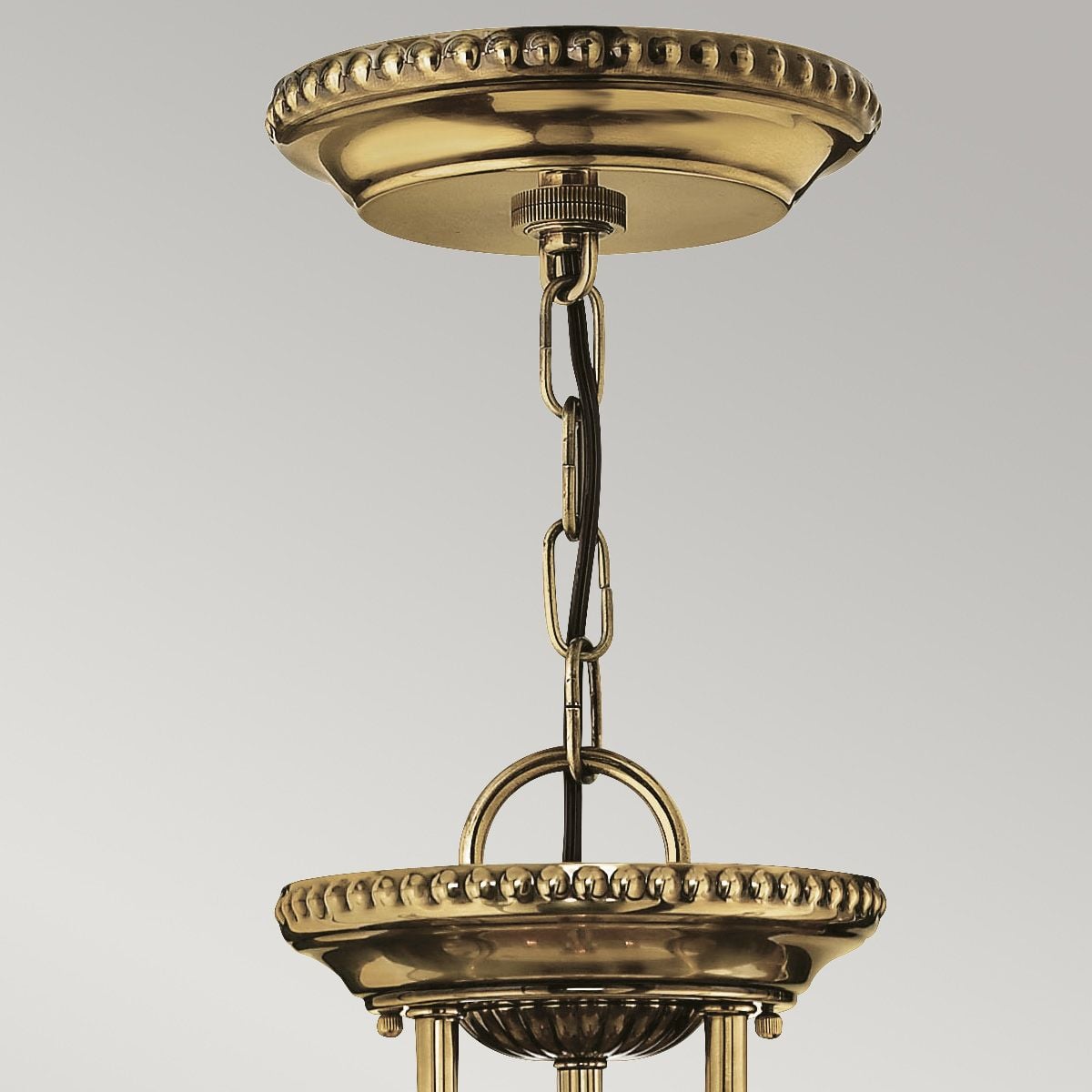 HK-CAMBRIDGE-P-S Cambridge 3 Light Small Pendant Burnished Brass