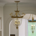 HK-CAMBRIDGE-P-S Cambridge 3 Light Small Pendant Burnished Brass