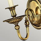 HK-CAMBRIDGE1 Cambridge 1 Light Wall Light Burnished Brass