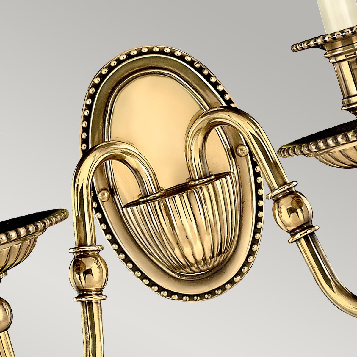 HK-CAMBRIDGE2 Cambridge 2 Light Wall Light Burnished Brass