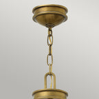 HK-COLLIER-P Collier 4 Light Pendant Heritage Brass