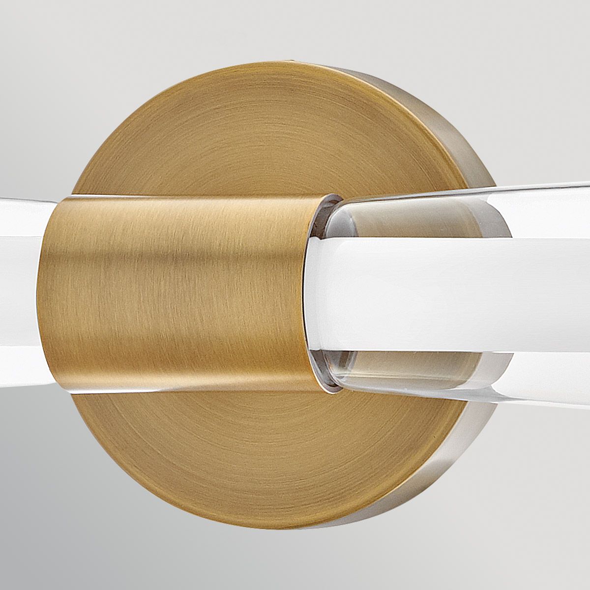 HK-ELIN-LED-WB2-LCB Elin LED  Bathroom Wall Light  Lacquered Brass
