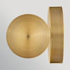 HK-ELIN-LED-WB2-LCB Elin LED  Bathroom Wall Light  Lacquered Brass