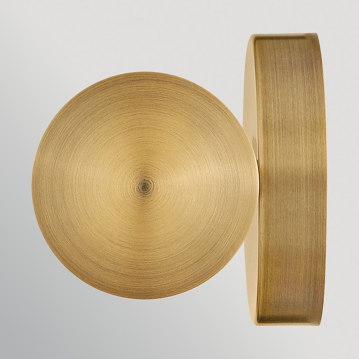 HK-ELIN-LED-WB2-LCB Elin LED  Bathroom Wall Light  Lacquered Brass
