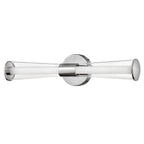 HK-ELIN-LED-WB2-PC Elin LED  Bathroom Wall Light  Polished Chrome