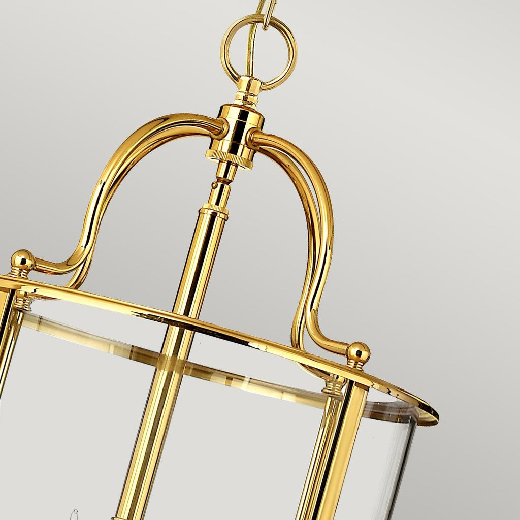 HK-GENTRY-P-L-PB Gentry 6 Light Large Pendant Polished Brass