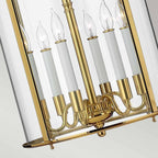 HK-GENTRY-P-L-PB Gentry 6 Light Large Pendant Polished Brass