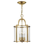 HK-GENTRY-P-M-PB Gentry 4 Light Medium Pendant Polished Brass