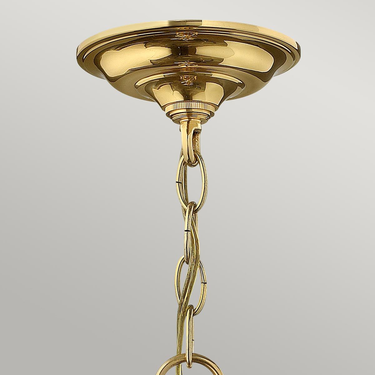 HK-GENTRY-P-M-PB Gentry 4 Light Medium Pendant Polished Brass