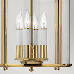 HK-GENTRY-P-M-PB Gentry 4 Light Medium Pendant Polished Brass