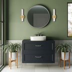 HK-GEORGETTE-LED1-LCB Georgette Small LED  Bathroom Wall Light  Laquered Brass