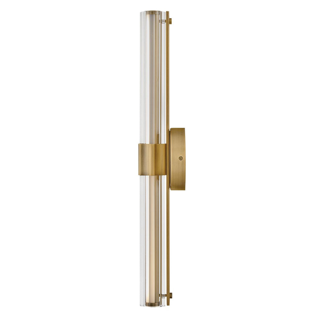 HK-GEORGETTE-LED2-LCB Georgette Medium LED Bathroom  Wall Light  Laquered Brass