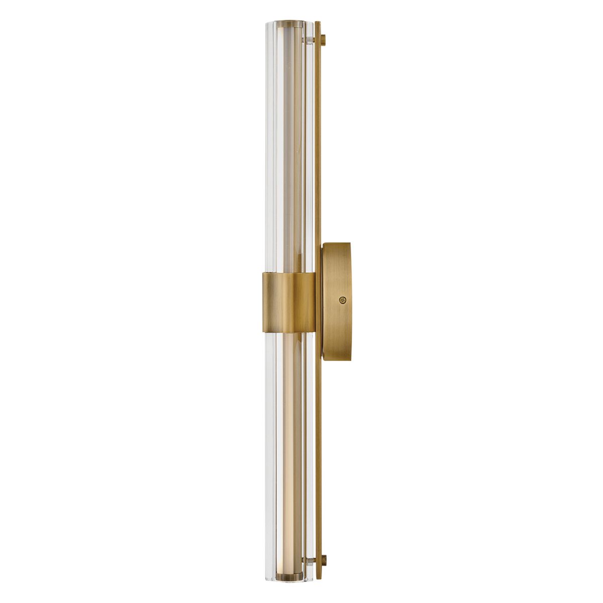 HK-GEORGETTE-LED2-LCB Georgette Medium LED Bathroom  Wall Light  Laquered Brass