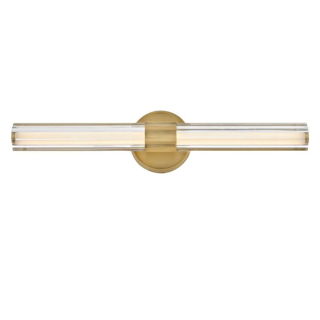 HK-GEORGETTE-LED2-LCB Georgette Medium LED Bathroom  Wall Light  Laquered Brass