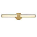 HK-GEORGETTE-LED2-LCB Georgette Medium LED Bathroom  Wall Light  Laquered Brass