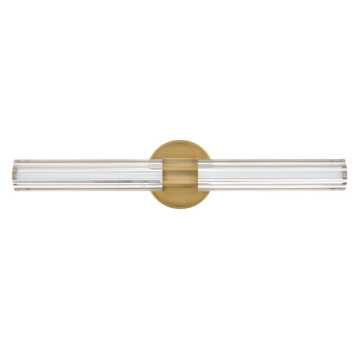 HK-GEORGETTE-LED2-LCB Georgette Medium LED Bathroom  Wall Light  Laquered Brass