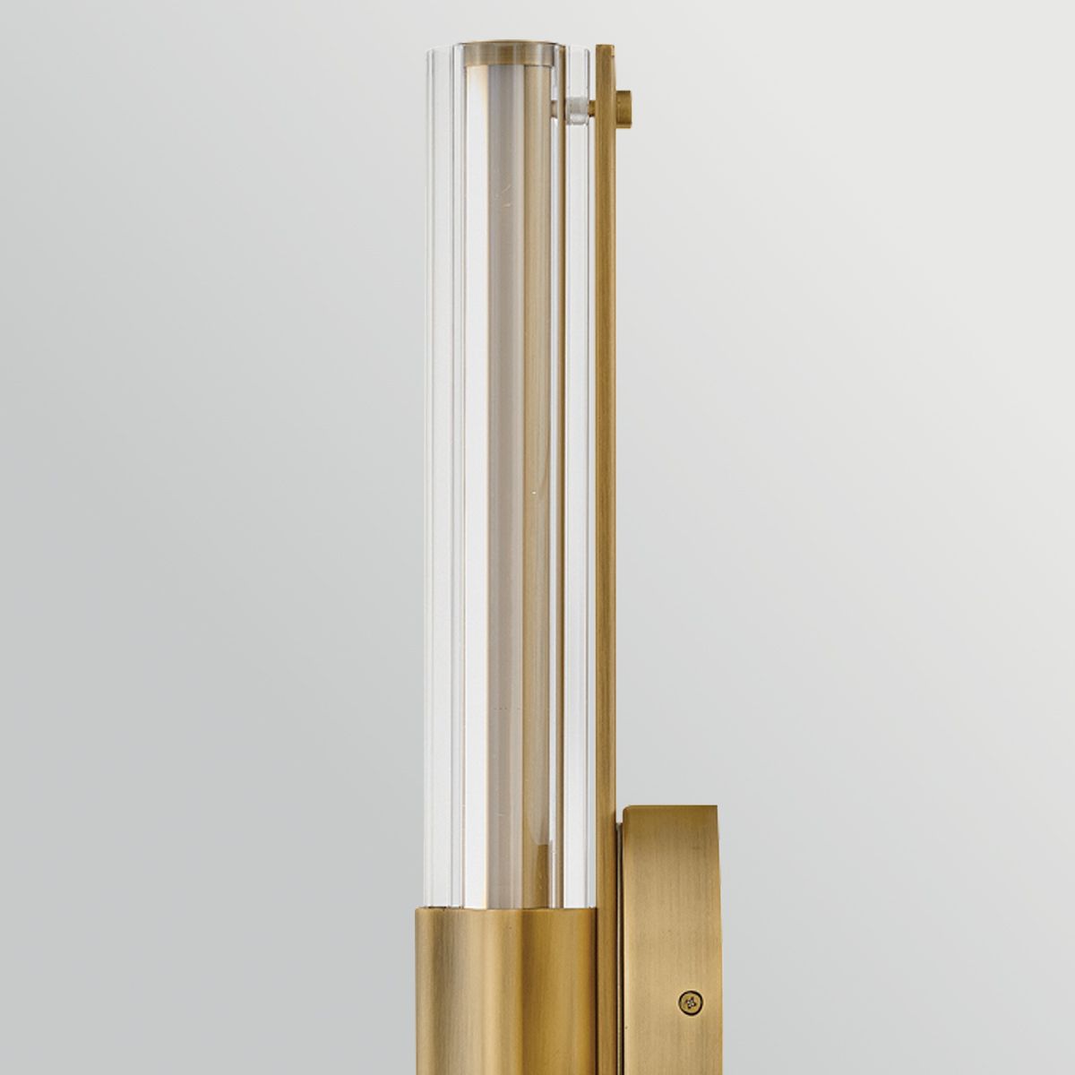 HK-GEORGETTE-LED2-LCB Georgette Medium LED Bathroom  Wall Light  Laquered Brass