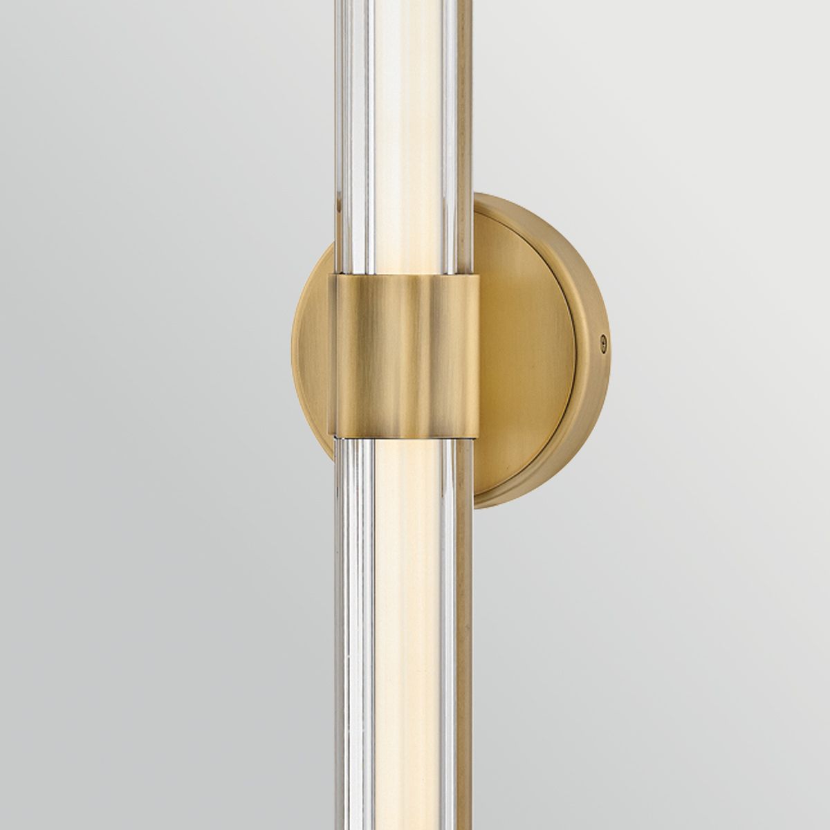 HK-GEORGETTE-LED2-LCB Georgette Medium LED Bathroom  Wall Light  Laquered Brass