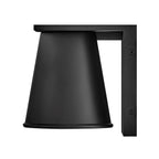 HK-HANS-S-BLK Hinkley Coastal Small  Outdoor Wall Lantern Textured Black