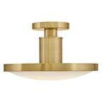 HK-KIERAN-LED-SF-LCB Kieran LED Semi-Flush Laquered Brass