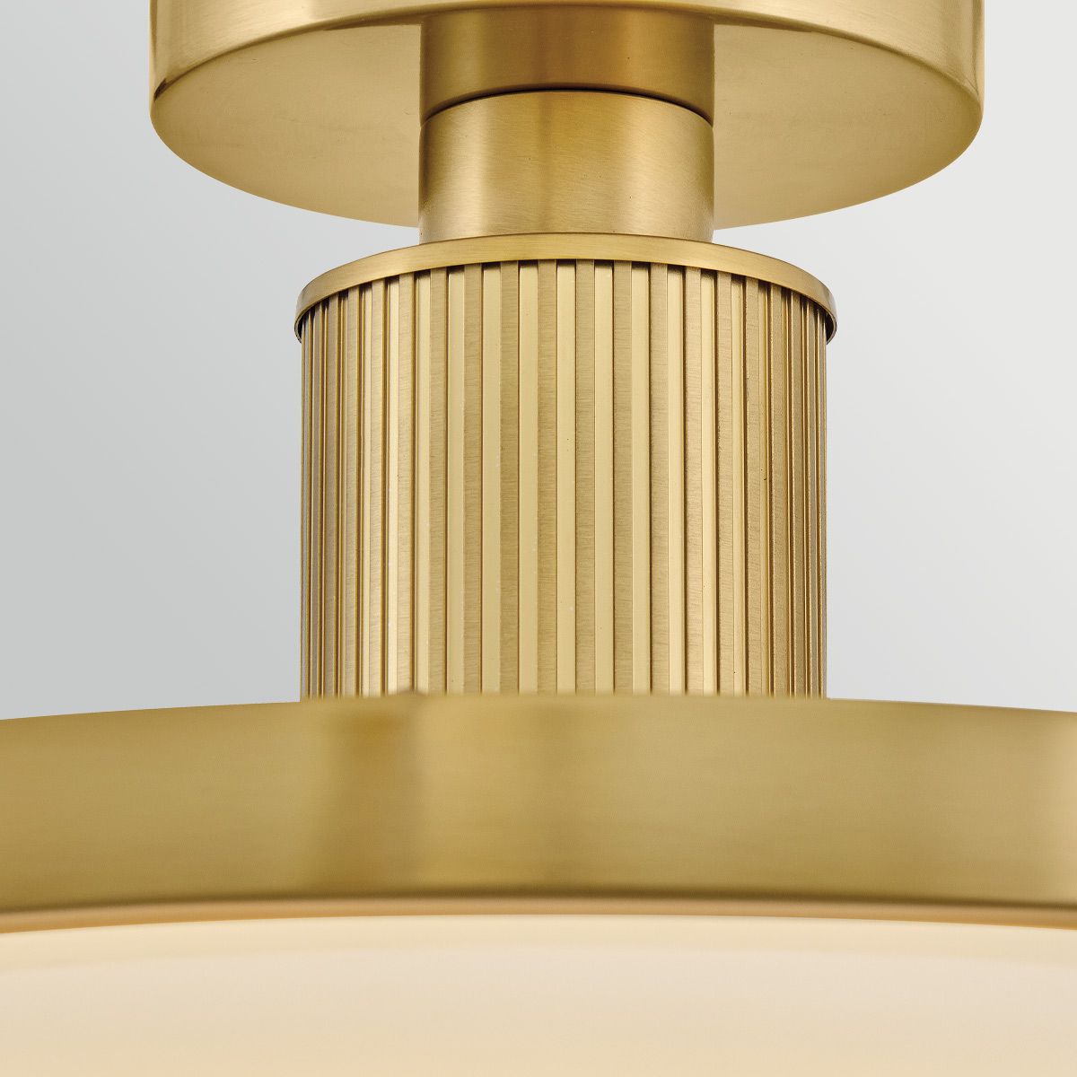 HK-KIERAN-LED-SF-LCB Kieran LED Semi-Flush Laquered Brass