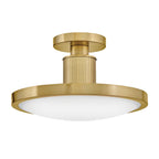 HK-KIERAN-LED-SF-LCB Kieran LED Semi-Flush Laquered Brass