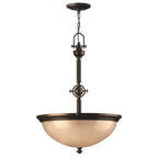 HK-MAYFLOWER-P-C Mayflower 3 Light Pendant Olde Bronze