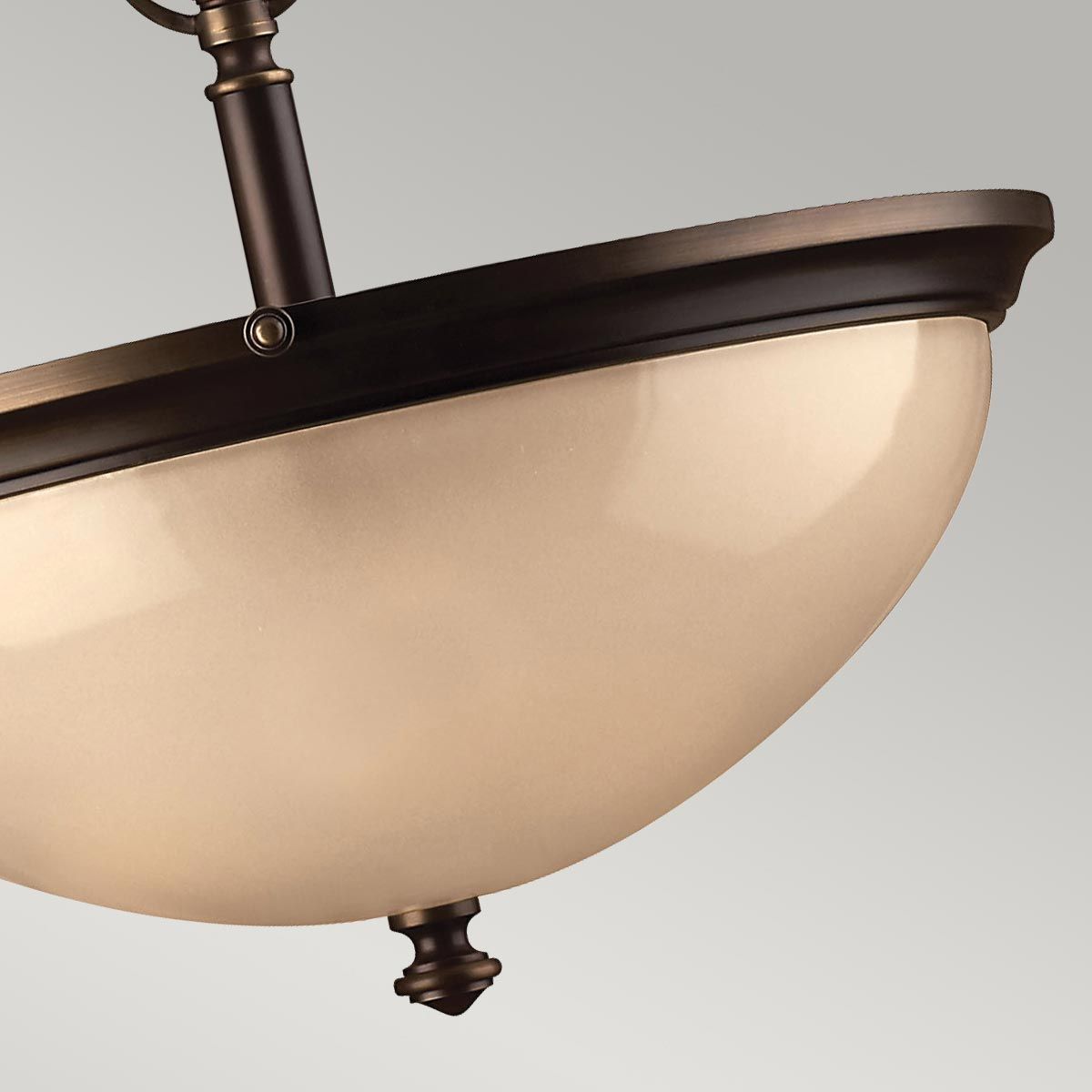 HK-MAYFLOWER-P-C Mayflower 3 Light Pendant Olde Bronze