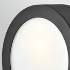 HK-MERCER-S-BK Mercer 1 Light Small Wall Light Matte Black