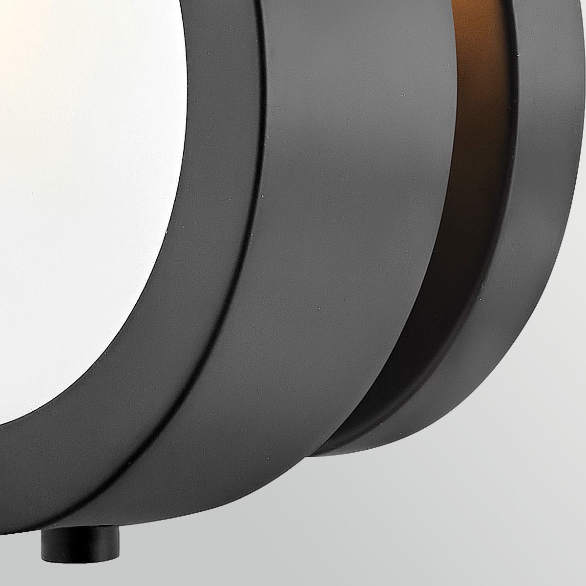 HK-MERCER-S-BK Mercer 1 Light Small Wall Light Matte Black